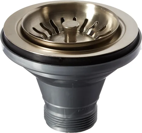 Miniatura 6 de ROHL 735PN Colador manual de cesta sin control remoto emergente Níquel pulido