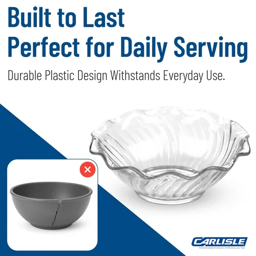 Miniatura 6 de Carlisle FoodService Products 453107 Mini vaso de plástico para parfait, 5 onzas, transparente (paquete de 24)