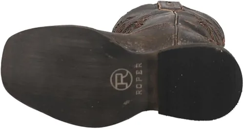 Miniatura 5 de Roper Belle - Botas vaqueras con punta cuadrada (bebéniño pequeño), Beige Bronceado