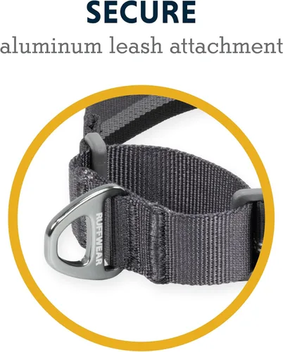 Miniatura 6 de Ruffwear, Web Reaction - Collar para perro, hebilla de seguridad a prueba de escapes, collar martingala antideslizante ajustable con correas Tubelok
