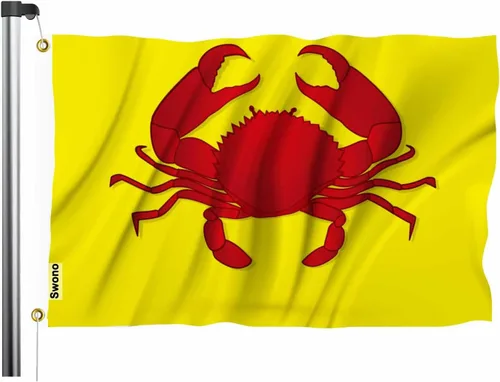 Miniatura 9 de Swono Bandera de calavera con diseño de esqueleto con dedo medio, bandera negra de 3 x 5 pies, bandera grande para exteriores e interiores, oficina
