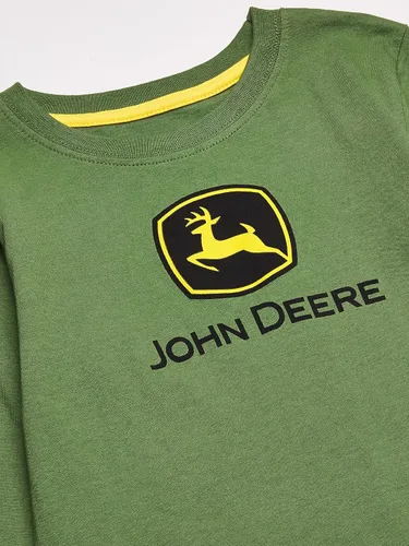 Miniatura 2 de John Deere Camiseta de manga larga para niño pequeño, color verde