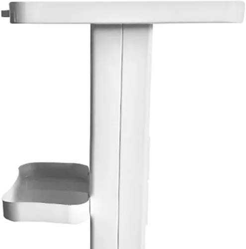 Miniatura 7 de Carrito de esteticista prémium con ruedas y enchufe, carrito de salón con asa, capacidad de peso de 110 libras, ideal para uso en spa de belleza