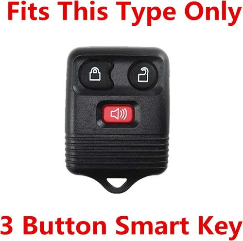 Miniatura 3 de Funda de silicona para llavero de entrada sin llave con control remoto para Lincoln Mercury Mazda CWTWB1U331 GQ43VT11T CWTWB1U345