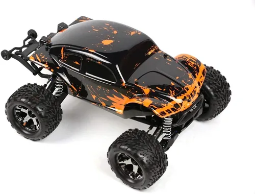 Miniatura 4 de SummitLink Cuerpo personalizado naranja fangoso sobre negro compatible para automóvil o camión RC escala 1/10 (camión no incluido) STB-BR-02