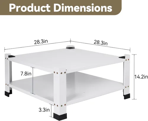 Miniatura 2 de Pedestales para lavadora y secadora, pedestal de lavandería resistente, pedestal de metal para lavadora y secadora, mini soporte para nevera, ajuste
