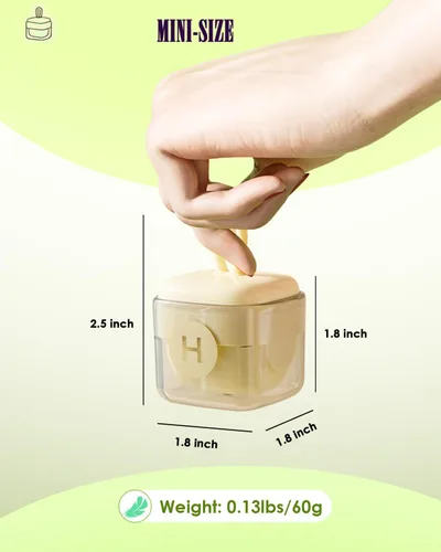 Miniatura 6 de 2 mini rodillos para eliminar pelusas, rodillo de gel reutilizable para mascotas, perros, gatos, removedor de pelo para ropa, pelo de mascotas