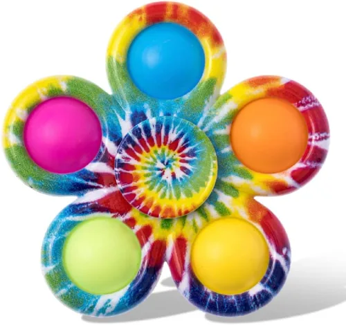 Miniatura 10 de Nutty Toys Fidget Spinner – Juguete sensorial para niños y adultos – Los mejores regalos para aliviar el estrés y la ansiedad 2025, idea única