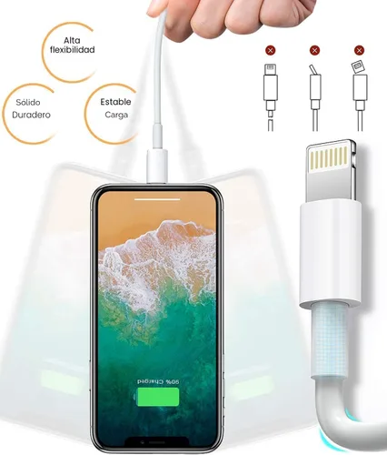 Miniatura 4 de Susnwere Cable de carga extra largo para iPhone de 15 pies, [certificado Apple MFi], cable USB a Lightning de 15 pies, cable de carga rápida
