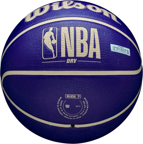 Miniatura 6 de Wilson NBA DRV Balón de baloncesto para exterior - Indigo/Beige, Tamaño 6, 28.5 pulgadas
