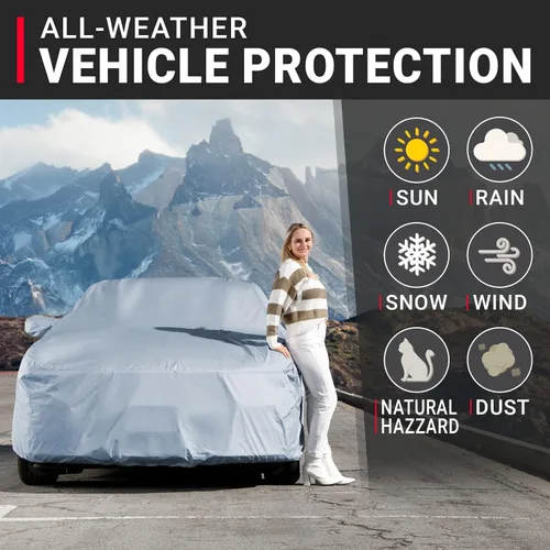 Miniatura 2 de iCarCover Compatible con: Bentley Continental GT, GTC, 2003-2019, funda completa para automóvil, impermeable, resistente a todo tipo de clima