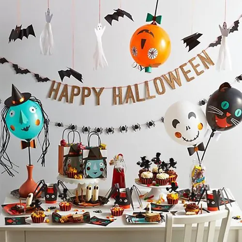 Miniatura 7 de 30 piezas de adornos para cupcakes con purpurina – Púas de cupcakes de Halloween para niños, cumpleaños, festival, fiesta, decoración de pasteles
