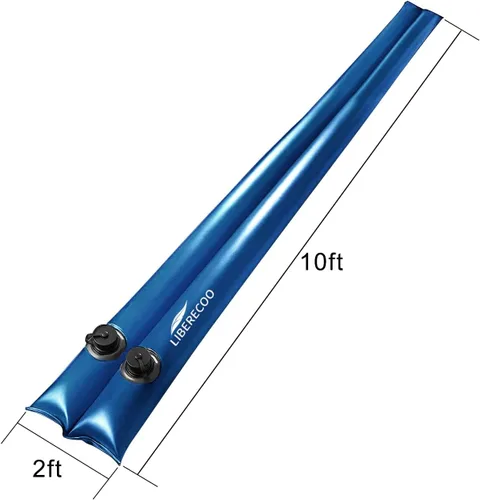 Miniatura 2 de LIBERECOO Bolsas de agua para cubierta de piscina enterrada, extra duraderas de 0.016 in de PVC calibre 27, bolsa de agua de doble cámara de 10