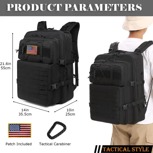 Miniatura 2 de Mochila táctica para cuchillos de chef, bolsa de transporte profesional para cuchillos, estuche organizador de viaje con más de 30 bolsillos