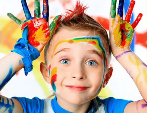 Miniatura 4 de Kits de pinturas faciales y corporales para niños, hipoalergénicas, seguras y no tóxicas, ideales para pintura facial de fiesta de Halloween, fácil