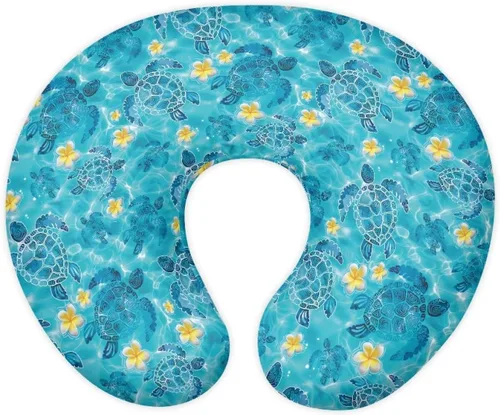 Miniatura 28 de American Flag Floral Nursing Pillow for Breastfeeding, Soft and Supportive Breastfeeding Pillow for Mom and Baby, Feeding Pillow with Removable