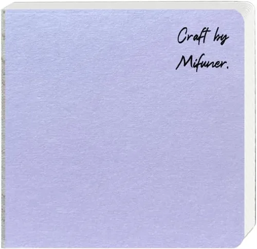 Miniatura 23 de Mifuner Cuaderno de bocetos cuadrado de tapa dura azul profundo, 4.7 x 4.7 pulgadas, 42 hojas de libro de arte de 250 GSM, papel ultra suave, ideal