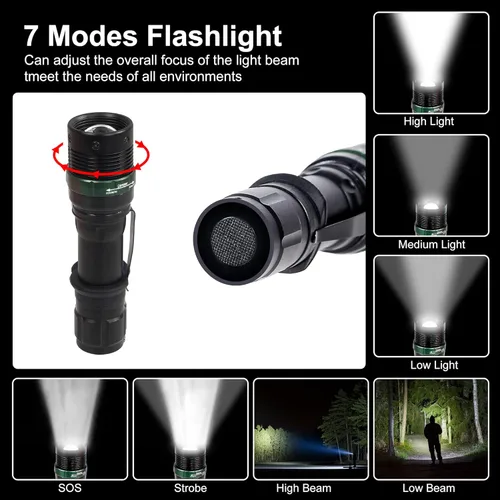 Miniatura 5 de 4 luces LED de señal de seguridad de 11 pulgadas, luces de control de tráfico con 7 modos de flash rojo, para asistente de estacionamiento