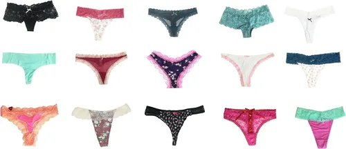 Miniatura 5 de jooniyaa Paquete de ropa interior para mujer tanga con espalda en T tanga con tanga