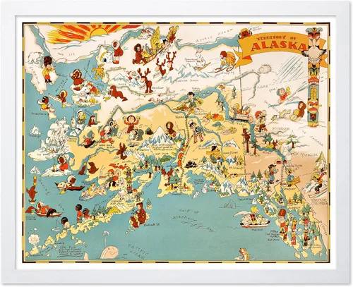 Miniatura 30 de Poster Master Póster retro de viaje con mapa monumental vintage de Florencia, arte italiano, gran regalo para hombres, mujeres, amantes