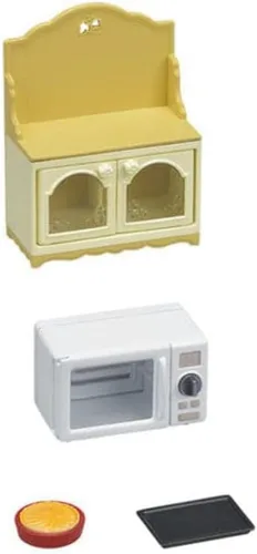 Miniatura 8 de Calico Critters, muebles y decoración para casa de muñecas, juego de desayuno