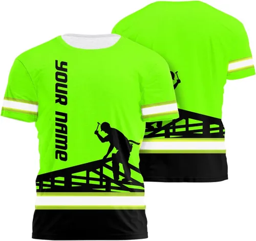 Miniatura 11 de Sudadera con capucha de alta visibilidad para hombre, ropa de trabajo de seguridad Hi Vis con diseño reflectante