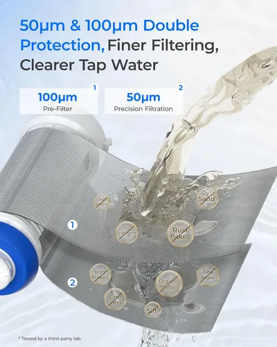 Miniatura 3 de Waterdrop Cartucho de repuesto AP431 para Aqua-Pure AP431, filtro inhibidor de escala de calentador de agua
