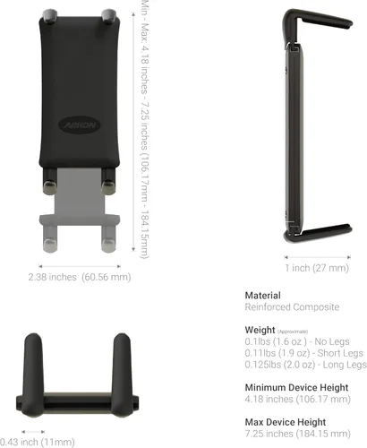 Miniatura 4 de ARKON Mounts - Soporte de teléfono para manillar de bicicleta para iPhone 7 6S 6 Plus 7 6S 6 Galaxy Note 5 4 Galaxy S7 S6