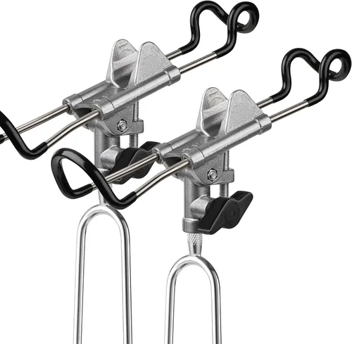Miniatura 6 de Plusinno Soportes para cañas de pescar - Equipo actualizado de soporte para caña de pescar ajustable a 360 grados para orilla, playa, regalo