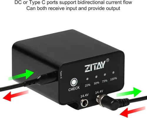 Miniatura 5 de Batería externa de 95 WH compatible con cámara Blackmagic Pocket Cinema BMPCC 4K 4KPro 6K 6KPro NP-F570 4-5 horas