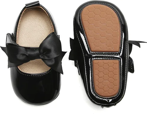 Miniatura 42 de Felix & Flora Zapatos de bebé de suela suave - Zapatos de bebé para caminar, mocasines, suela de goma, zapatos de cuna