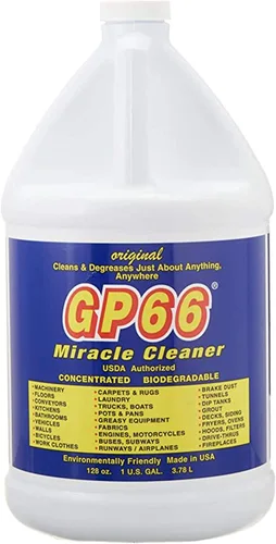 Miniatura 10 de GP66 Limpiador Green Miracle de gran tamaño (32 onzas). Potente limpiador multiusos fabricado en Estados Unidos que limpia más de 1,000 tipos