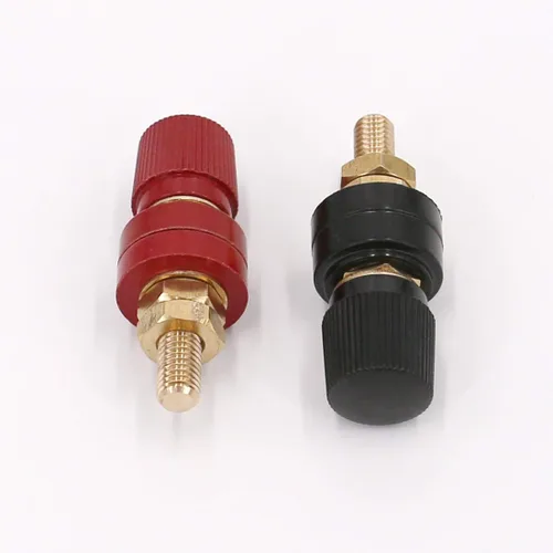 Miniatura 8 de Terminal de batería 3/8 pulgadas M10 0.394 in Stud Remoto Poste de fijación de batería, poste de conexión de alimentación Kit de terminales de 2