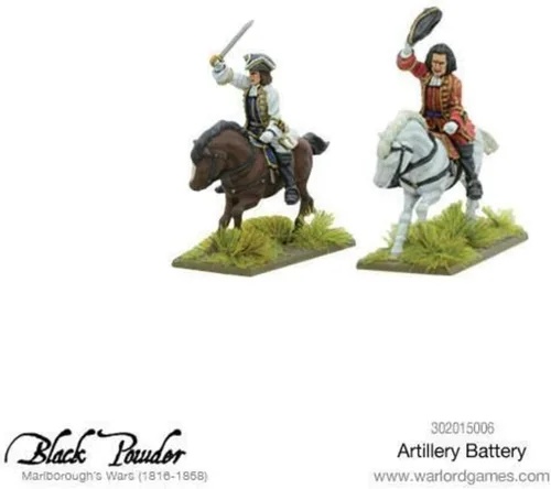 Miniatura 3 de Polvo negro Marlborough's War Artillery Battery Military Table Top Wargaming Plastic Model Kit 302015006
