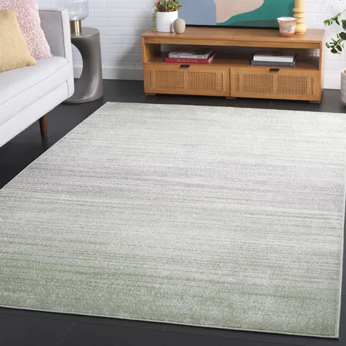 Miniatura 16 de SAFAVIEH Adirondack Collection - Alfombra decorativa, 2 pies 6 pulgadas x 4 pies, color negro y gris, diseño moderno, no desprende pelusa y de fácil