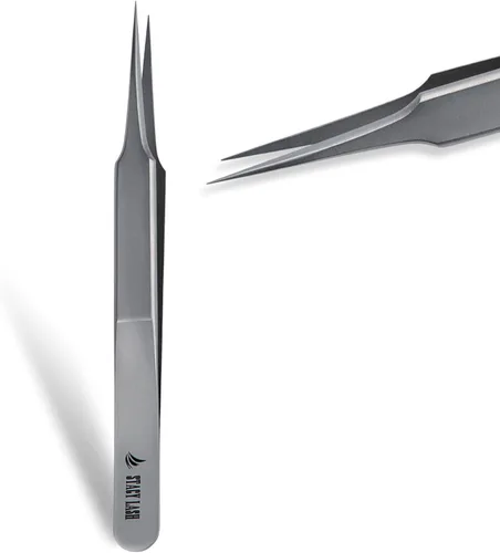 Miniatura 17 de Stacy Lash STL-1 Pinzas de extensión de pestañas aislantes/Suministros para extensiones clásicas y pestañas postizas individuales/Herramienta