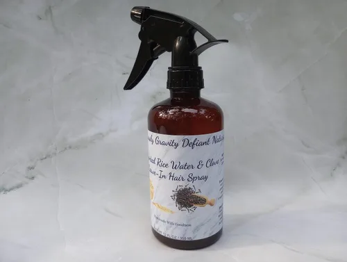 Miniatura 6 de Tratamiento fermentado de agua de arroz y clavo de cuero cabelludo para adelgazamiento del cabello y pérdida de cabello (sin aceite) Spray sin