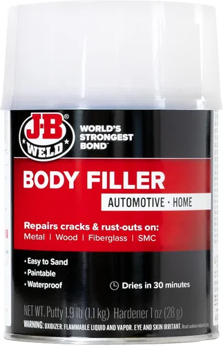 J-B Weld - Masilla para carrocería - Quart - Automotriz y hogar