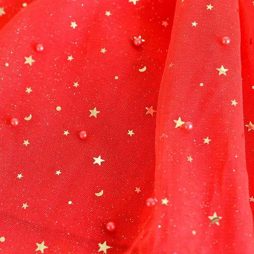 Miniatura 4 de Sunny Fashion Falda de niña azul marino perla estrellas brillantes tutú bailando talla 4-12