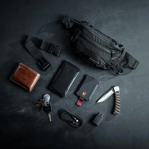 Miniatura 4 de Eberlestock Bando Bag - Tactical Men's Fanny Pack w/Adjustable Waist Belt, Zippered Pockets, Compact Lightweight Belt Bag verde/negro