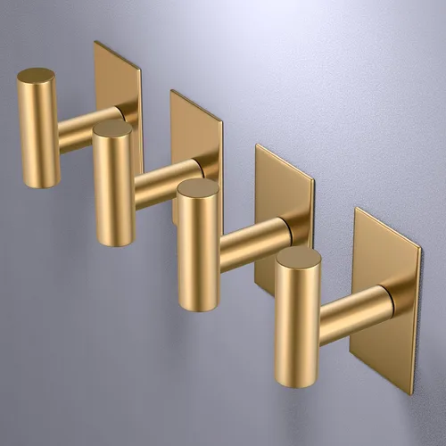 Miniatura 8 de VAEHOLD - Ganchos adhesivos de pared para toallas, resistentes, impermeables, para colgar abrigos, ropa, gancho de pared para armario en la cocina