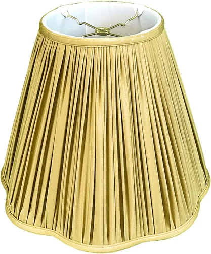Miniatura 5 de Royal Designs, Inc. BS-754W-13AGL - Pantalla de lámpara básica, 5 x 13 x 8.75, color dorado antiguo