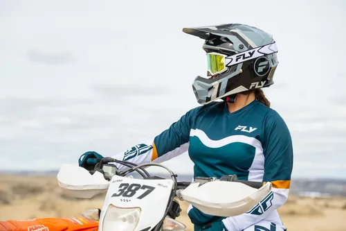Miniatura 5 de FLY Racing Formula CP Seal MX - Casco aprobado por ECE/DOT, carcasa de policarbonato ligero, equipo de protección avanzada para motocross