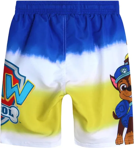 Miniatura 6 de Nickelodeon Paw Patrol - Traje de baño para niños Chase Marshall Rubble TMNT UPF 50+ - Pantalones cortos de natación para niños pequeños y niños
