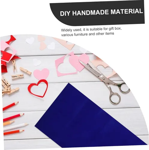 Miniatura 4 de 1pc Present Box Liner Flocado Auto Adhesivo Fleece Joyero DIY Embalaje Paño