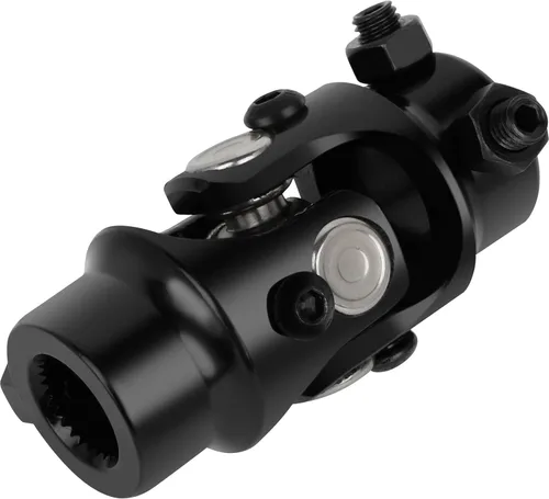 Miniatura 21 de CCIYU 3/4" Redonda X 1" DD Universales Juntas en U de Dirección Negras de 35 Grados 83mm Negro