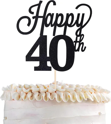 Miniatura 60 de 1 paquete de decoración para pastel de 12 años, purpurina negra número 12, doce cumpleaños, decoración para felicitaciones a 12 años de edad, 12