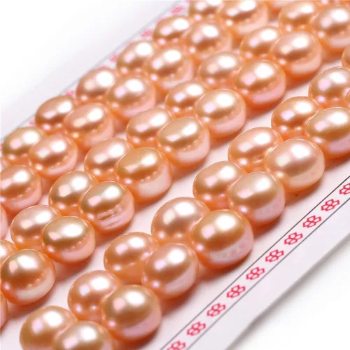 Miniatura 11 de 16 pares de perlas cultivadas de agua dulce de grado AAA para hacer aretes de joyería (negro)