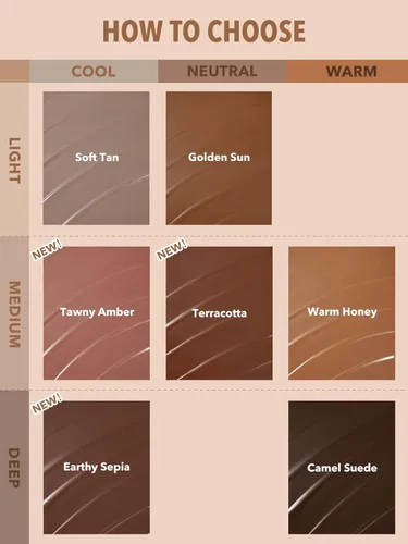 Miniatura 7 de SHEGLAM Sun Sculpt Barra de Contorno Líquido de Tonos Fríos de Larga Duración Maquillaje Bronceador en Crema - Bronceado Suave 01 Bronceado suave