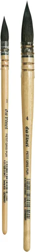 Miniatura 6 de da Vinci Brushes Petit Gris Series 418 - Juego de 2 pinceles para artistas, 2 y 3, color negro 2